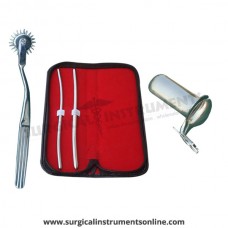 Hegar uterine dilator set 2 pieces,5-6,7-8 , wartenberg pinwheel, collin large