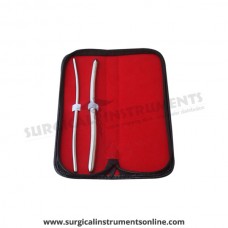 Hegar uterine dilator set 2 pieces,5-6,9-10