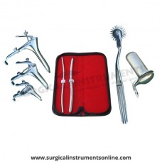Hegar, uterine dilator set 2pieces 5-6,9-10, pinwheel, grave 3pcs, collin large