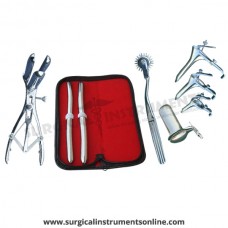Hegar uterine dilator set 2 Pieces, 11-12,13-14, pinwheel, mathieu, grave 3pcs, collin large