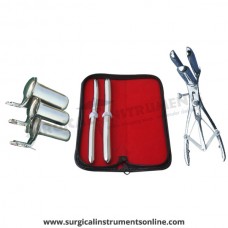 Hegar uterine dilator set 2 Pieces, 11-12,15-16, mathieu collin 3pcs