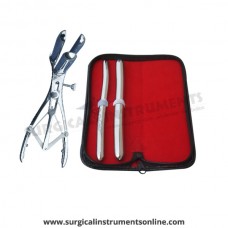 Hegar uterine dilator set 2 Pieces, 11-12,15-16, mathieu