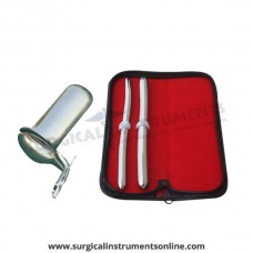 Hegar uterine dilator set 2 Pieces, 11-12,15-16, collin large