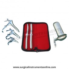 Hegar uterine dilator set 2 Pieces, 11-12,15-16, grave 3pcs, collin large