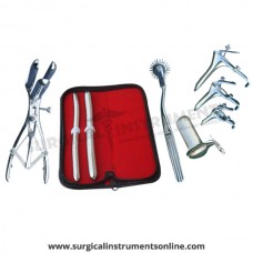 Hegar uterine dilator set 2 Pieces, 11-12,15-16, pinwheel,mathieu, grave 3pcs, collin large
