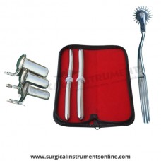 Hegar uterine dilator set 2 Pieces, 11-12,15-16, pinwheel, collin 3pcs