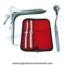 Hegar uterine dilator set 2 Pieces, 11-12,15-16, pinwheel, grave large