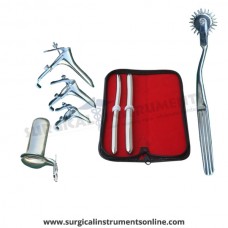 Hegar uterine dilator set 2 Pieces, 11-12,15-16, pinwheel, grave 3pcs, collin large