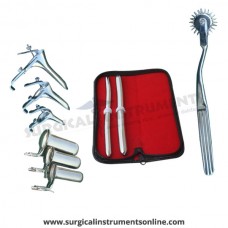 Hegar uterine dilator set 2 Pieces, 11-12,15-16, pinwheel, grave 3pcs, collin 3pcs