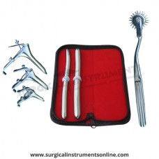 Hegar uterine dilator set 2 Pieces, 11-12,15-16, pinwheel, grave 3pcs
