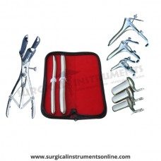 Hegar uterine dilator set 2 Pieces, 11-12,17-18, mathieu, grave 3pcs, collin 3pcs