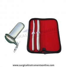 Hegar uterine dilator set 2 Pieces, 11-12,17-18, collin large