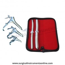 Hegar uterine dilator set 2 Pieces, 11-12,17-18, grave 3pcs