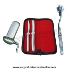 Hegar uterine dilator set 2 Pieces, 11-12,17-18, pinwheel, collin large