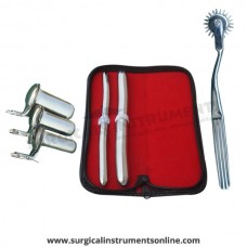 Hegar uterine dilator set 2 Pieces, 11-12,17-18, pinwheel, collin 3pcs