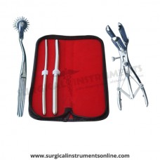 Hegar uterine dilator set 2 Pieces, 7-8,11-12, wartenberg pinwheel, mathieu speculum