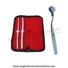 Hegar uterine dilator set 2 Pieces, 7-8,11-12, wartenberg pinwheel