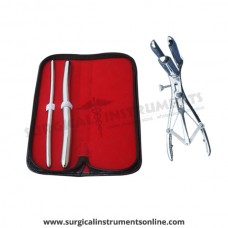Hegar uterine dilator set 2 Pieces, 7-8,13-14, mathieu speculum