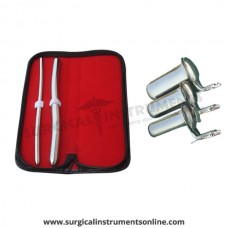 Hegar uterine dilator set 2 Pieces, 7-8,13-14, collin 3pcs