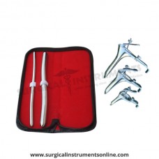 Hegar uterine dilator set 2 Pieces, 7-8,13-14, grave 3pcs