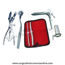 Hegar uterine dilator set 2 Pieces, 7-8,13-14, pinwheel, mathieu, grave large, collin large