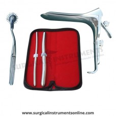 Hegar uterine dilator set 2 Pieces, 7-8,13-14, pinwheel, grave large