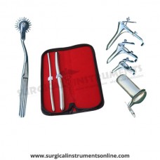 Hegar uterine dilator set 2 Pieces, 7-8,13-14, pinwheel, grave 3pcs, collin small