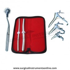 Hegar uterine dilator set 2 Pieces, 7-8,13-14, pinwheel, grave 3pcs