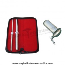 Hegar uterine dilator set 2 Pieces, 7-8,15-16, collin large
