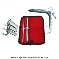 Hegar uterine dilator set 2 Pieces, 7-8,15-16, grave large, collin 3pcs