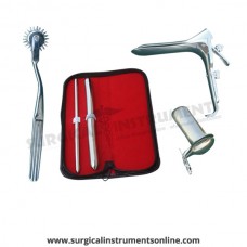 Hegar uterine dilator set 2 Pieces, 7-8,15-16, pinwheel, grave large, collin large
