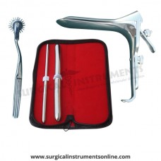 Hegar uterine dilator set 2 Pieces, 7-8,15-16, pinwheel, grave large