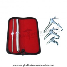 Hegar uterine dilator set 2 Pieces, 7-8,17-18, grave 3pcs