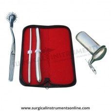 Hegar uterine dilator set 2 Pieces, 7-8,17-18, pinwheel, collin large
