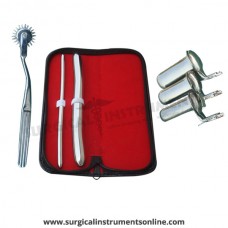 Hegar uterine dilator set 2 Pieces, 7-8,17-18, pinwheel, collin 3pcs