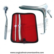 Hegar uterine dilator set 2 Pieces, 7-8,17-18, pinwheel, grave medium