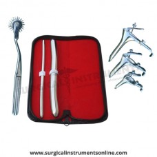 Hegar uterine dilator set 2 Pieces, 7-8,17-18, pinwheel, grave 3pcs