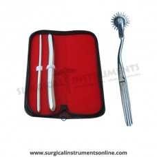Hegar uterine dilator set 2 Pieces, 7-8,17-18, wartenberg pinwheel