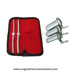 Hegar uterine dilator set 2 Pieces, 7-8,9-10, collin 3pcs