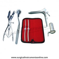 Hegar uterine dilator set 2 Pieces, 7-8,9-10, pinwheel, mathieu, grave large, collin large
