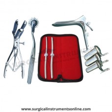 Hegar uterine dilator set 2 Pieces, 7-8,9-10, pinwheel, mathieu, collin 3pcs, grave large