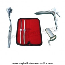 Hegar uterine dilator set 2 Pieces, 7-8,9-10, pinwheel, grave large, collin large