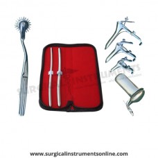 Hegar uterine dilator set 2 Pieces, 7-8,9-10, pinwheel, grave 3pcs, collin large