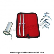 Hegar uterine dilator set 2 Pieces, 9-10,11-12, grave 3pcs, collin large