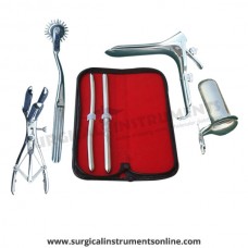 Hegar uterine dilator set 2 Pieces, 9-10,11-12, pinwheel, mathieu, grave large, collin large