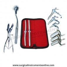Hegar uterine dilator set 2 Pieces, 9-10,11-12, pinwheel, mathieu, grave 3pcs, collin 3pcs