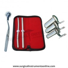 Hegar uterine dilator set 2 Pieces, 9-10,11-12, pinwheel, collin 3pcs