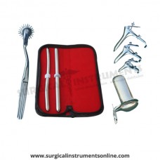 Hegar uterine dilator set 2 Pieces, 9-10,11-12, pinwheel, grave 3pcs, collin large