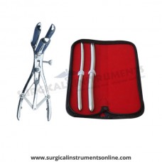 Hegar uterine dilator set 2 Pieces, 9-10,13-14, mathieu speculum