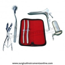 Hegar uterine dilator set 2 Pieces, 9-10,13-14, pinwheel, mathieu, grave large, collin large